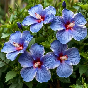 Гибискус садовый Блуминг Квин купить по цене от 259р. в интернет-магазине «Посадика» с доставкой почтой в в Трехгорныйе и по всей России – [изображение №1].