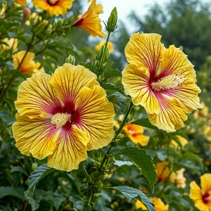 Гибискус Свит Соната купить по цене от 249р. в интернет-магазине «Посадика» с доставкой почтой в в Трехгорныйе и по всей России – [изображение №1].